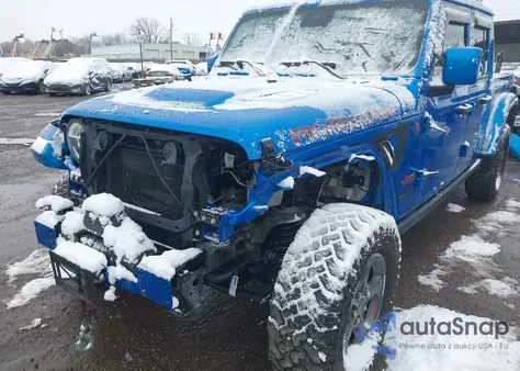 2020 Jeep Gladiator Rubicon 4X4 z USA, uszkodzony, nr VIN 1C6JJTBG9LL209082